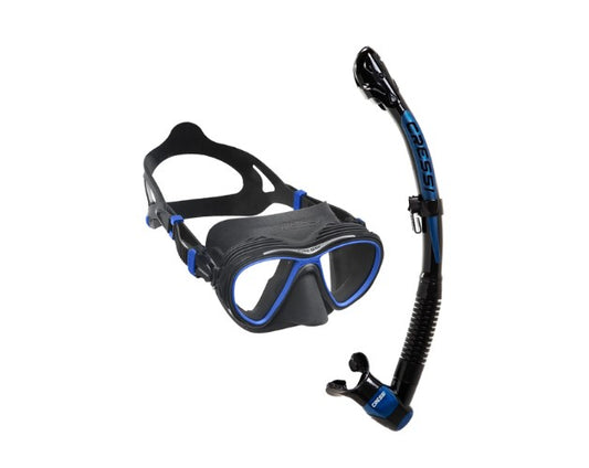 Cressi Quantum + Itaca Ultra Dry Snorkeling Combo