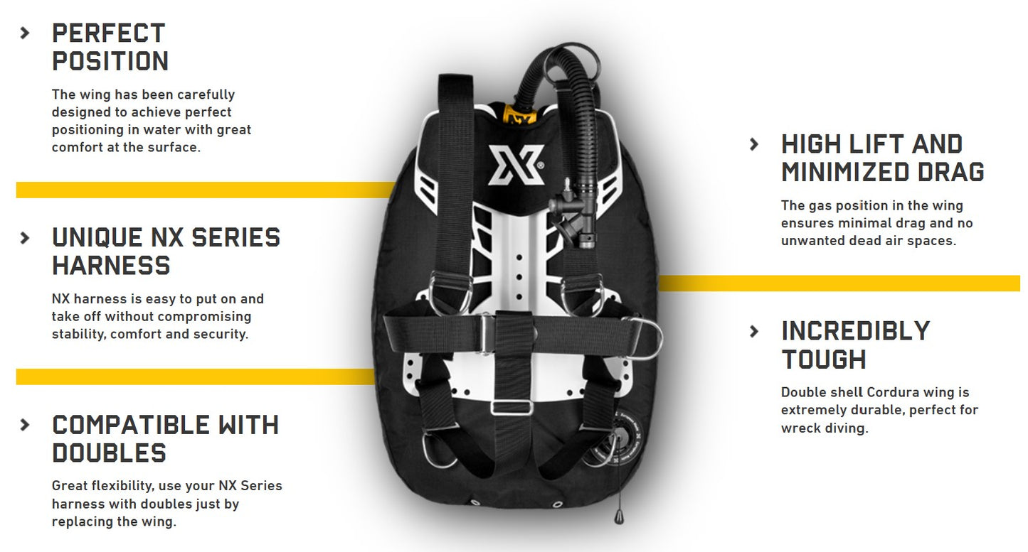 XDeep Zen Wing with Deluxe Harness