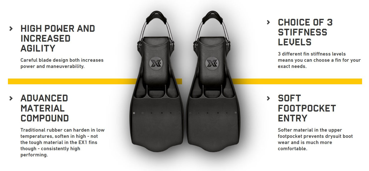 XDeep EX-1 Diving Fins